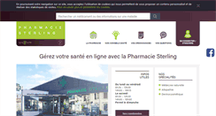 Desktop Screenshot of pharmacie-sterling.com